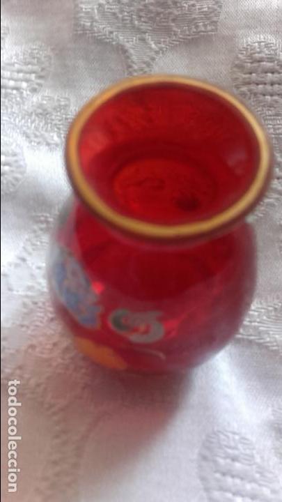 Antig&uuml;edades: Jarron peque&ntilde;o esmaltado Royo - Foto 3
