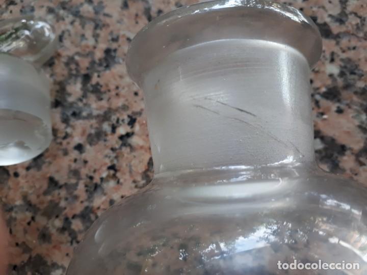 Antig&uuml;edades: antigua botella de cristal - Foto 3