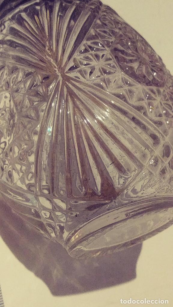 Antig&uuml;edades: perfumero de cristal tallado - Foto 8