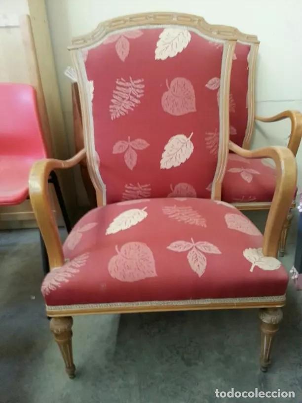 Antig&uuml;edades: SILL&Oacute;N TAPIZADO MODERNISTA - Foto 1