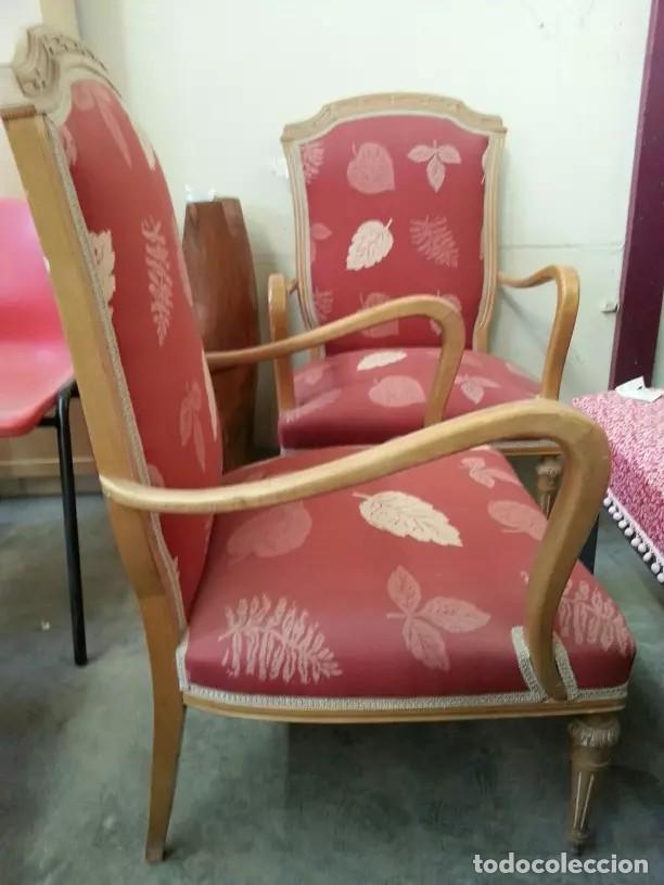 Antig&uuml;edades: SILL&Oacute;N TAPIZADO MODERNISTA - Foto 2