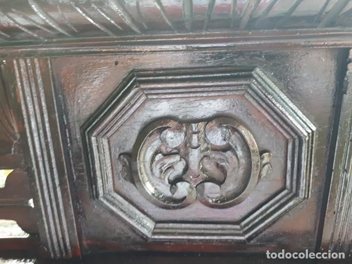 Antig&uuml;edades: antiguo espejo de madera - Foto 4