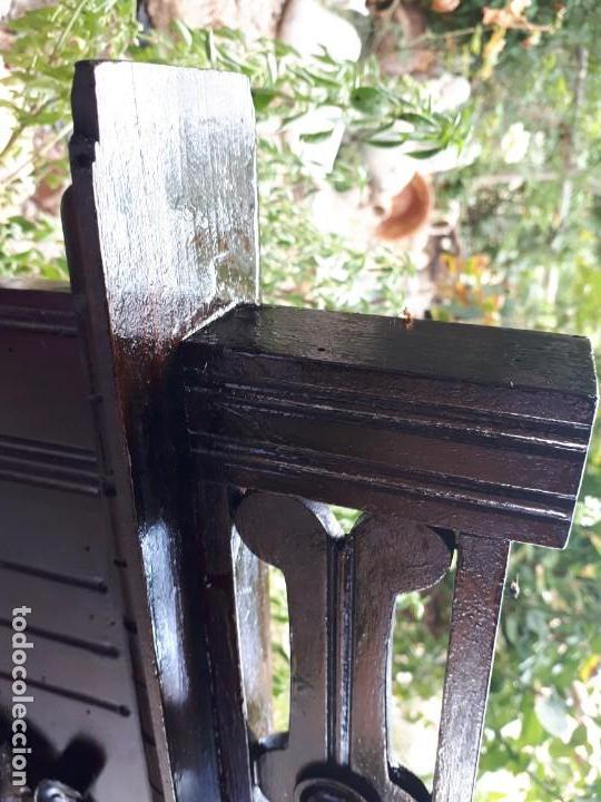 Antig&uuml;edades: antiguo espejo de madera - Foto 5