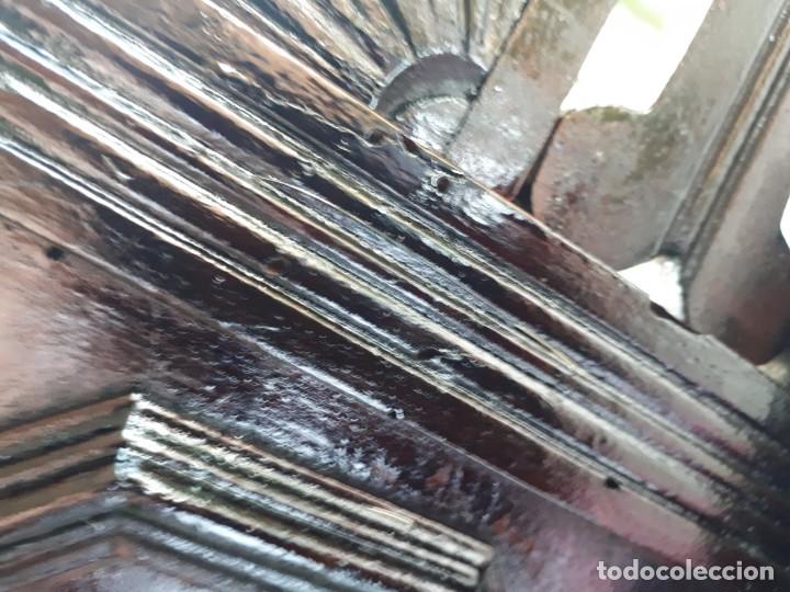 Antig&uuml;edades: antiguo espejo de madera - Foto 7