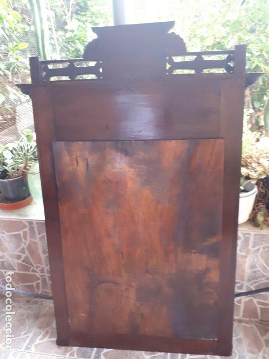 Antig&uuml;edades: antiguo espejo de madera - Foto 10