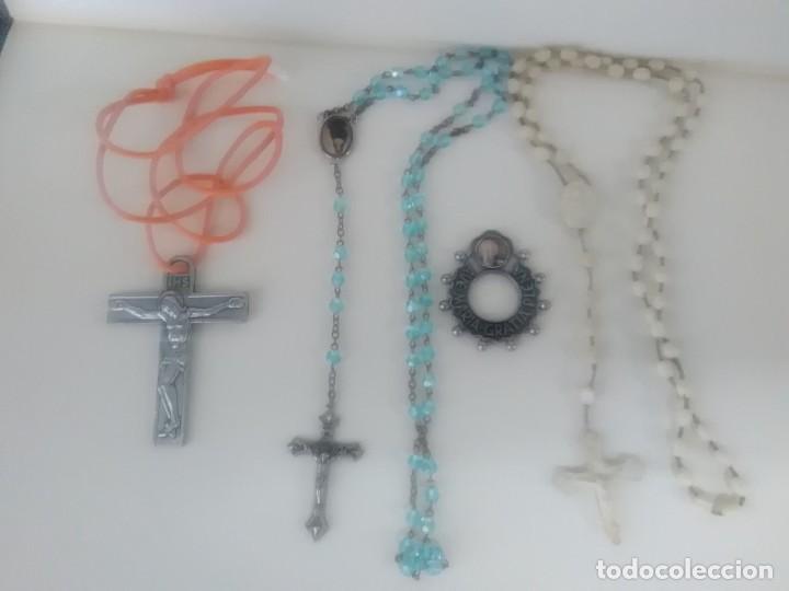 Antig&uuml;edades: 4 ROSARIOS 1 Cruz - Foto 1