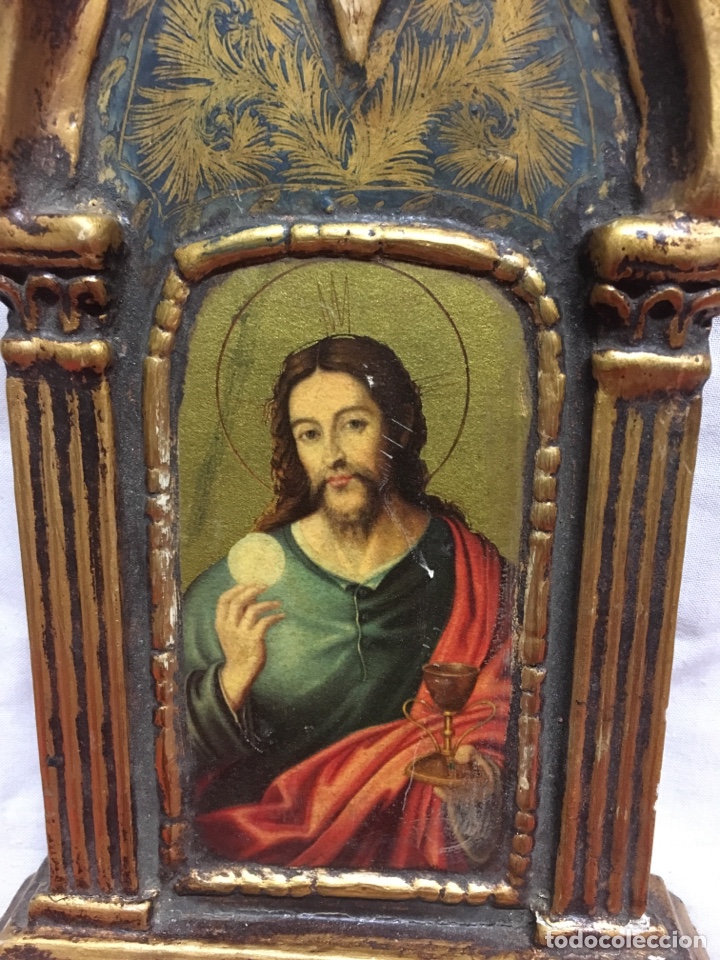 Antig&uuml;edades: Retablo miniatura - Foto 2