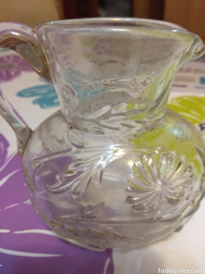 Antig&uuml;edades: Jarrita siglo xlx en cristal tallado