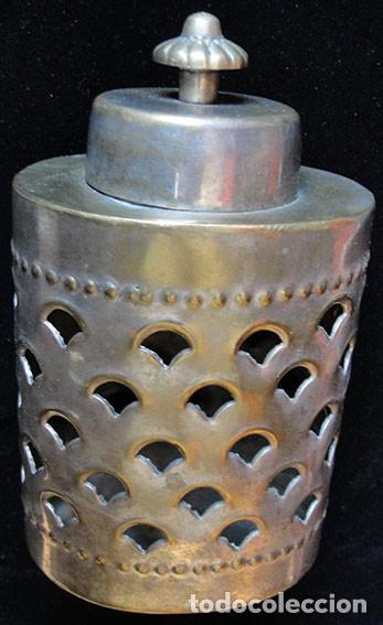 Antig&uuml;edades: FUNDA BOTELLA METAL - Foto 1