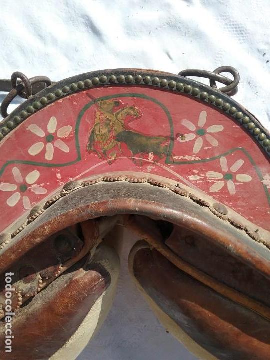 Antig&uuml;edades: Silla, equipamiento de caballeria. - Foto 3