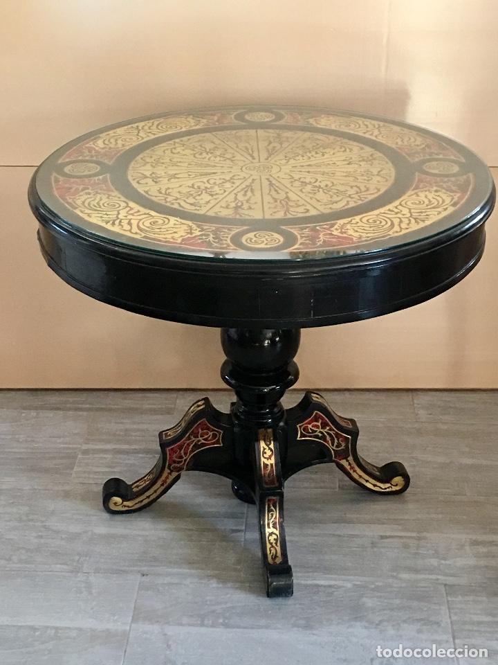 Antig&uuml;edades: MESA ESTILO NAPOLEON III - Foto 2
