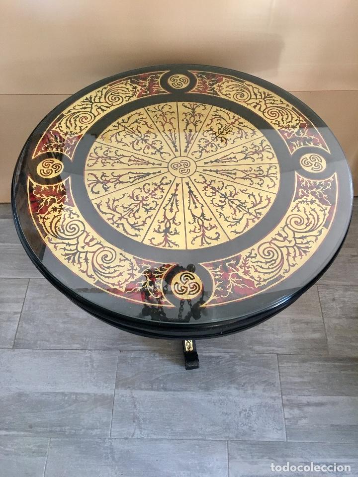 Antig&uuml;edades: MESA ESTILO NAPOLEON III - Foto 3