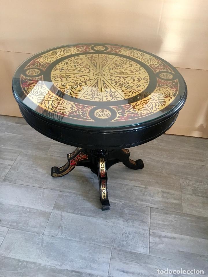 Antig&uuml;edades: MESA ESTILO NAPOLEON III - Foto 5