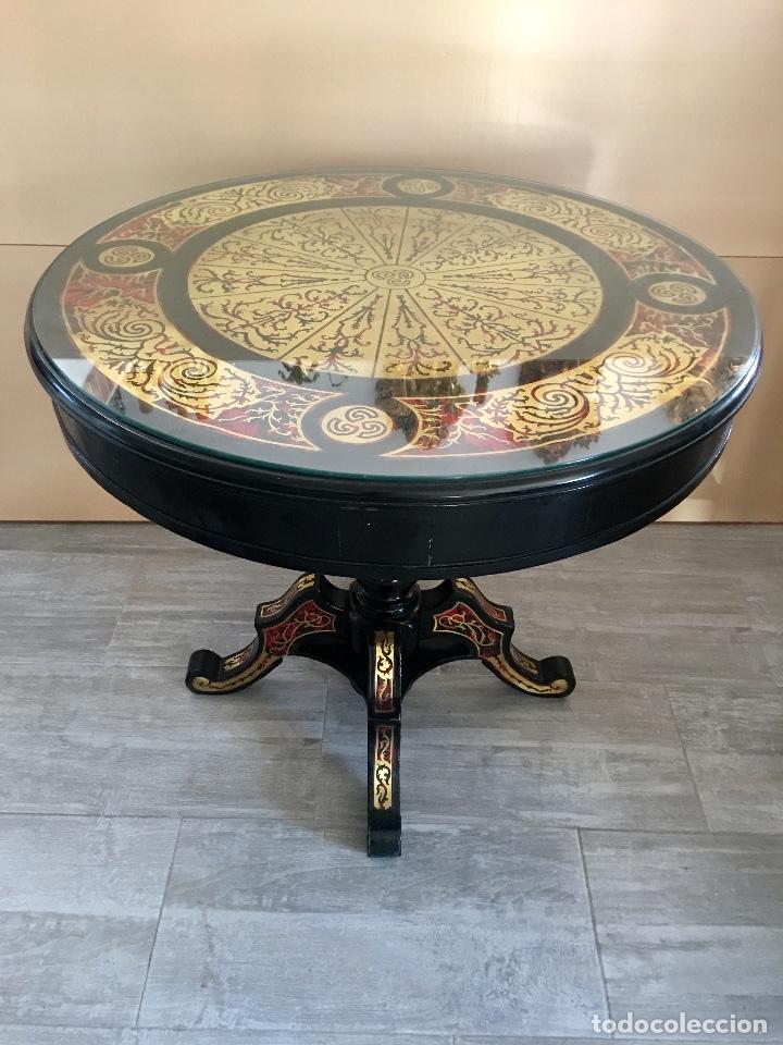 Antig&uuml;edades: MESA ESTILO NAPOLEON III - Foto 7