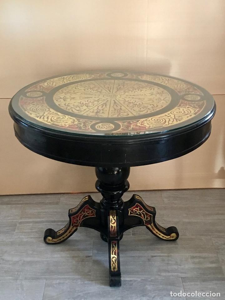 Antig&uuml;edades: MESA ESTILO NAPOLEON III - Foto 8