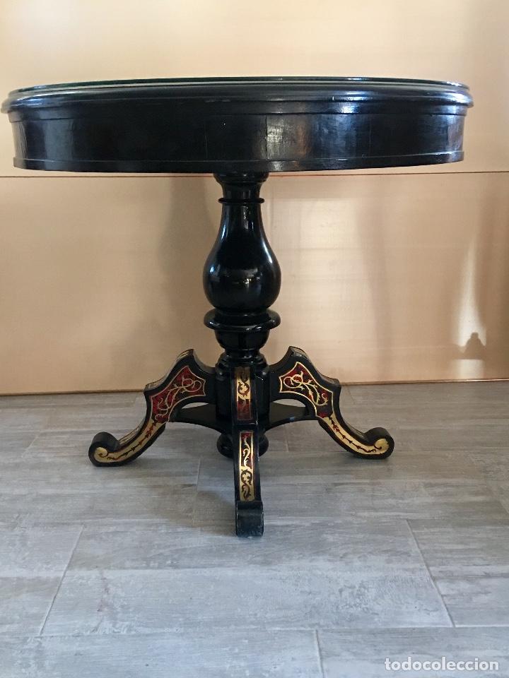 Antig&uuml;edades: MESA ESTILO NAPOLEON III - Foto 9