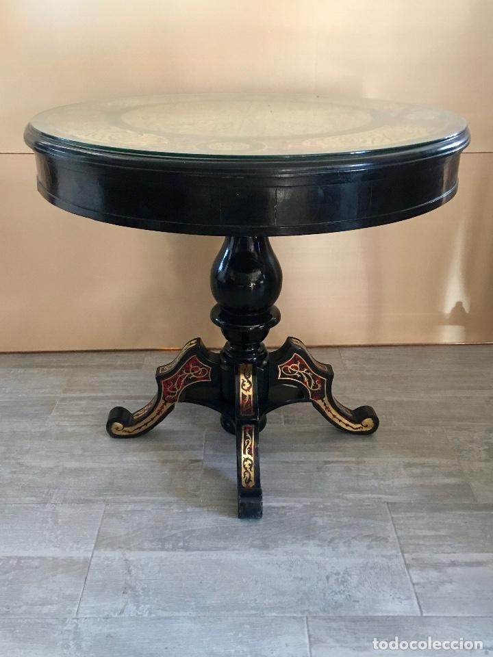 Antig&uuml;edades: MESA ESTILO NAPOLEON III - Foto 11