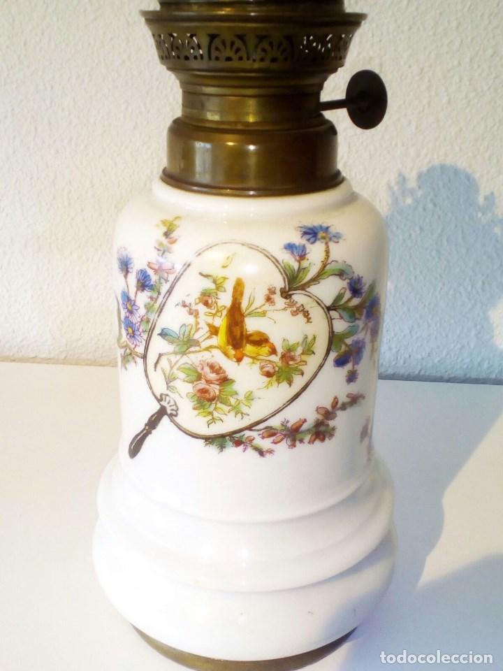 Antig&uuml;edades: Antiguo quinque porcelana. - Foto 2