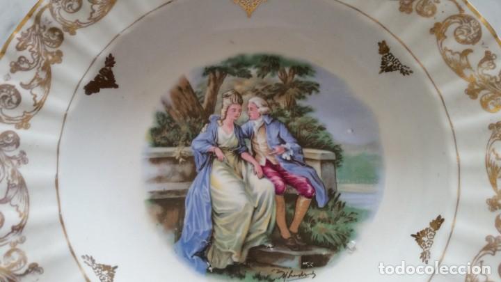 Antig&uuml;edades: Antiguo plato de Royal Vigo - Foto 2