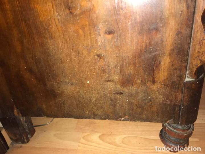 Antig&uuml;edades: C&Oacute;MODA CATALANA DE CAOBA CON MARMOL. - Foto 8