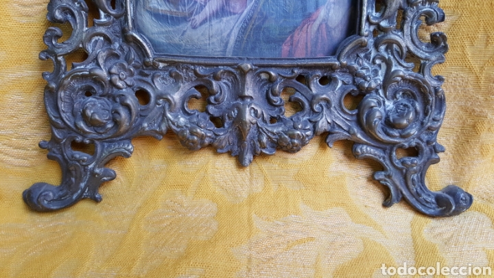 Antig&uuml;edades: MARCO ANTIGUO DE BRONCE - Foto 6