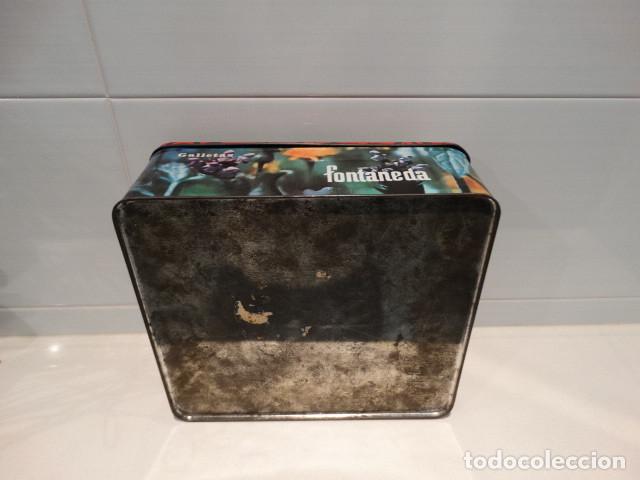 Antig&uuml;edades: Caja de galletas Fontaneda - Foto 5