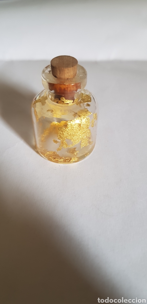 Antig&uuml;edades: Frasco con oro de ley - Foto 2