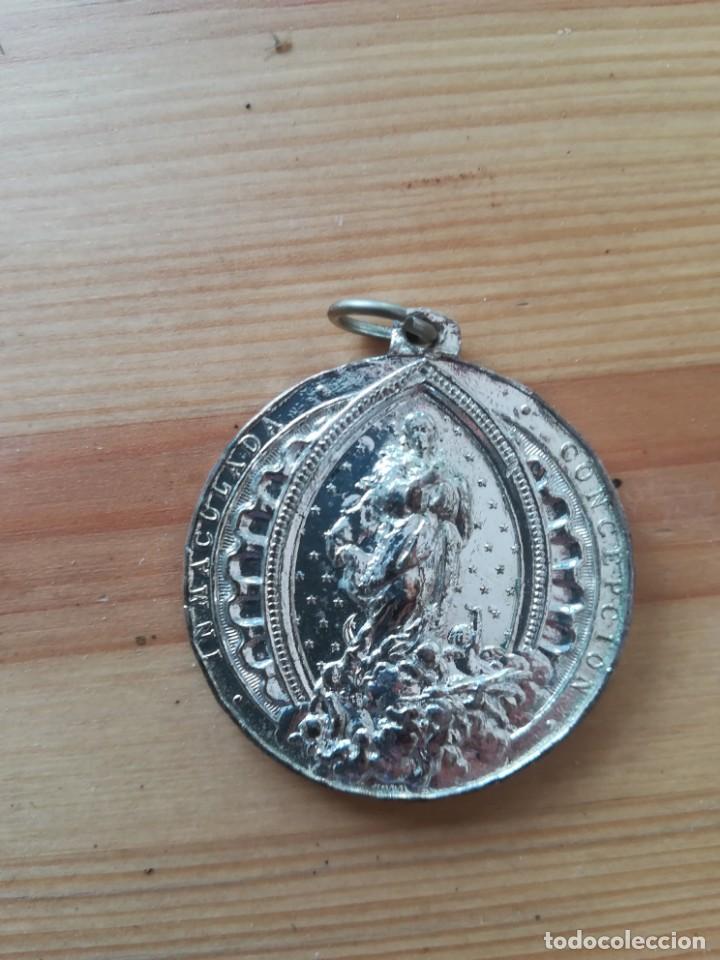 Antig&uuml;edades: Medalla inmaculada concepcion - Foto 1