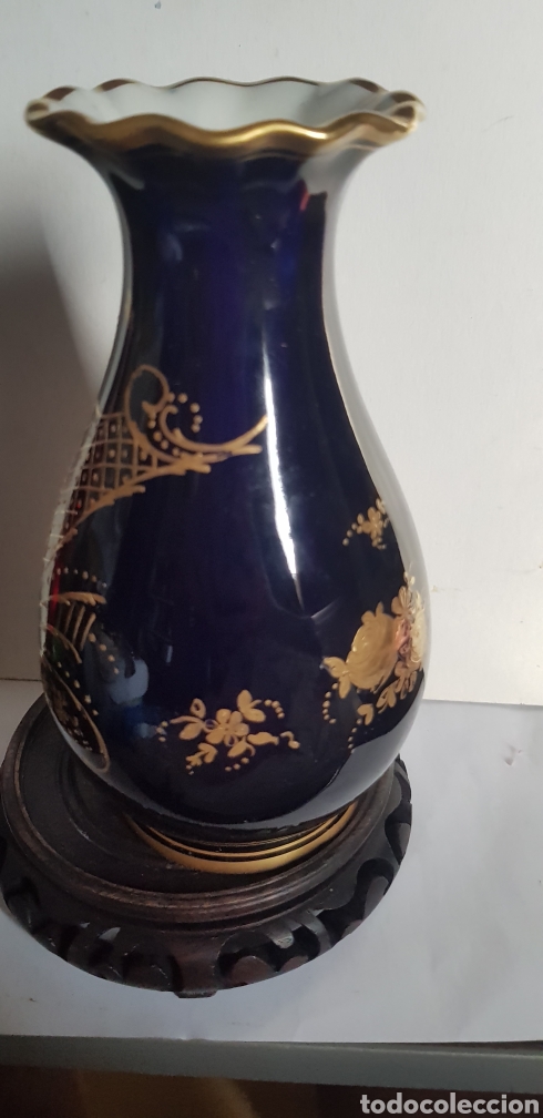 Antig&uuml;edades: Jarr&oacute;n de porcelana pintado - Foto 2