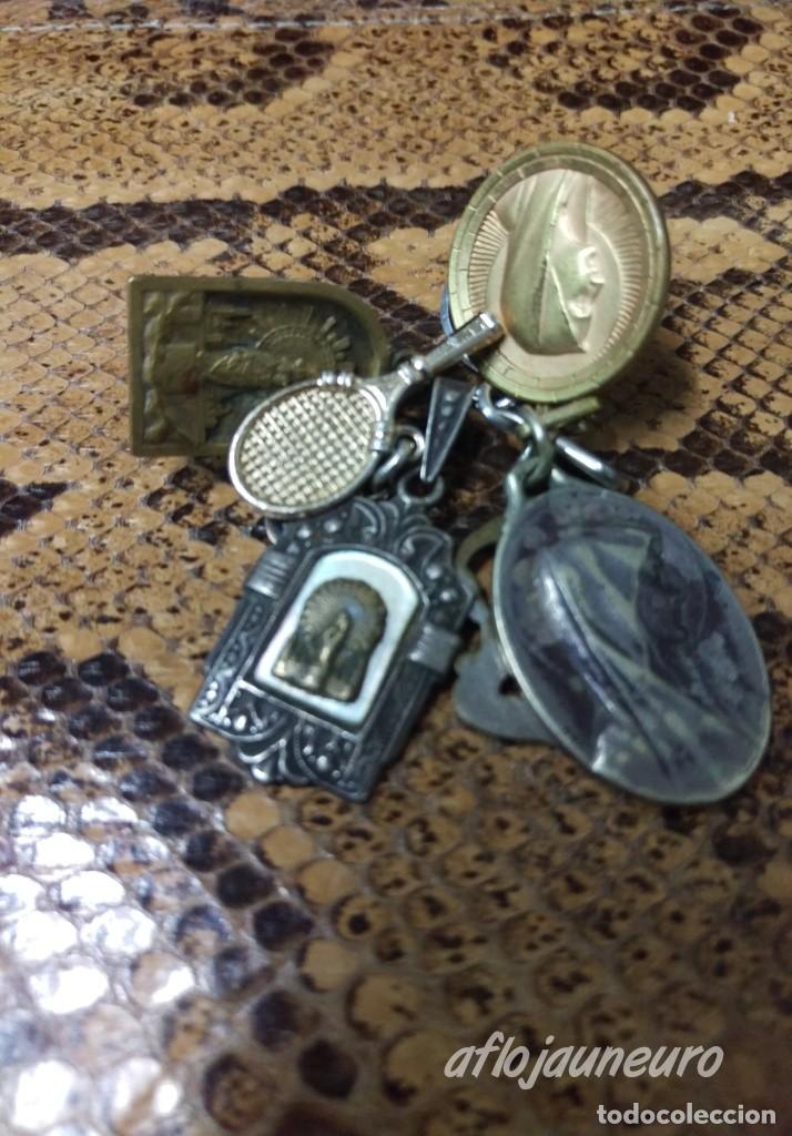 Antig&uuml;edades: Lote medallas religiosas - Foto 1