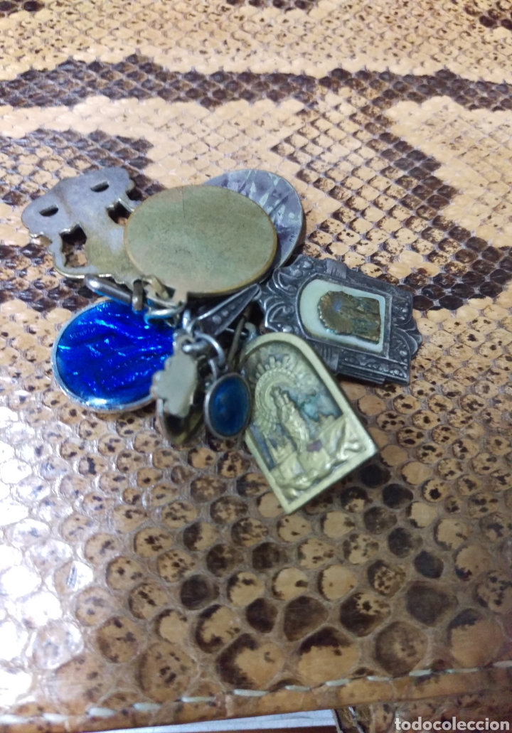 Antig&uuml;edades: Lote medallas religiosas - Foto 3