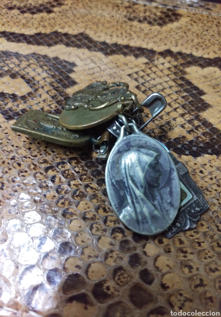 Antig&uuml;edades: Lote medallas religiosas - Foto 5