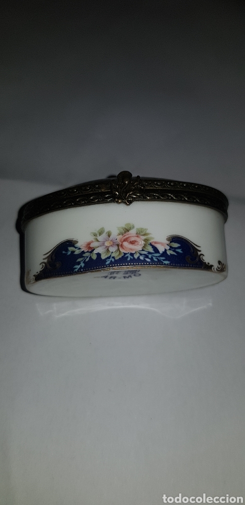 Antig&uuml;edades: Cajita en porcelana ar-mo - Foto 3