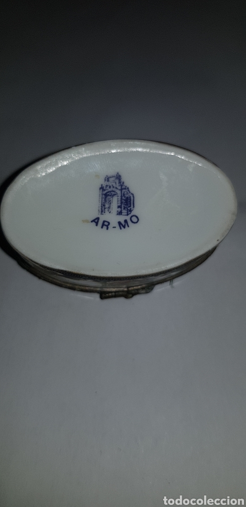 Antig&uuml;edades: Cajita en porcelana ar-mo - Foto 4