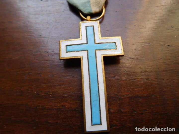 Antig&uuml;edades: Cruz esmaltada antigua - Foto 1
