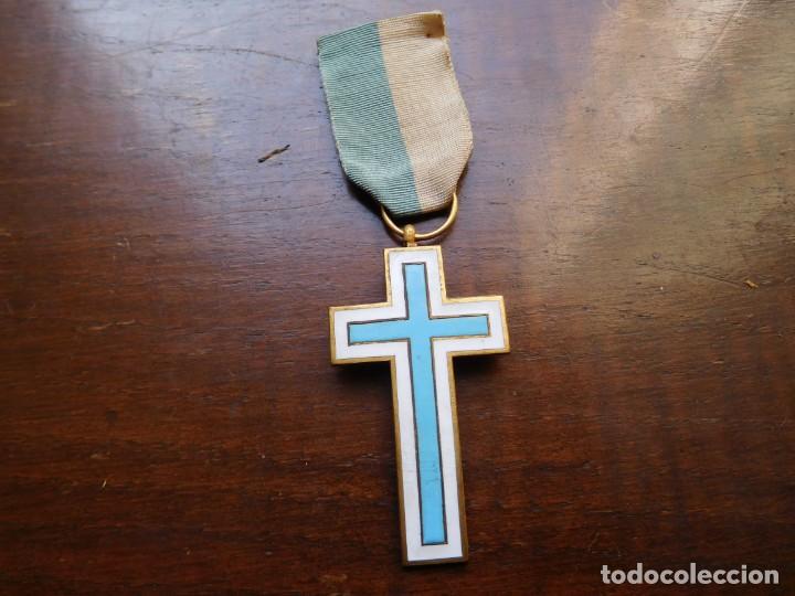 Antig&uuml;edades: Cruz esmaltada antigua - Foto 2