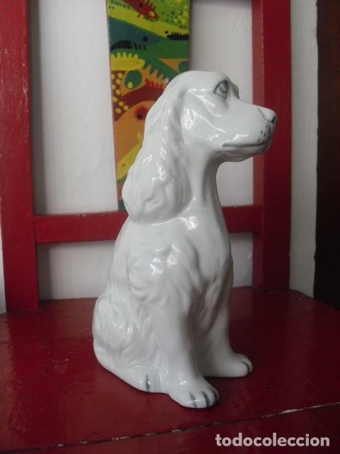 Antig&uuml;edades: PERRO COCKER CERAMICA. 22 CM. - Foto 4