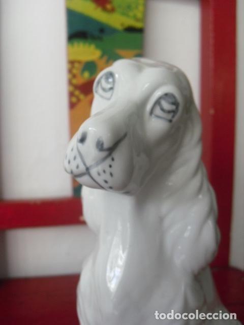 Antig&uuml;edades: PERRO COCKER CERAMICA. 22 CM. - Foto 5