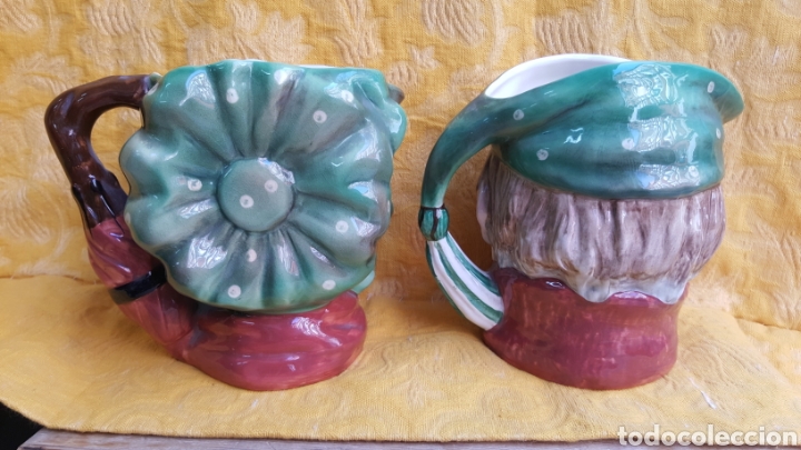 Antig&uuml;edades: PAREJA DE JARRAS BESWICK - Foto 3
