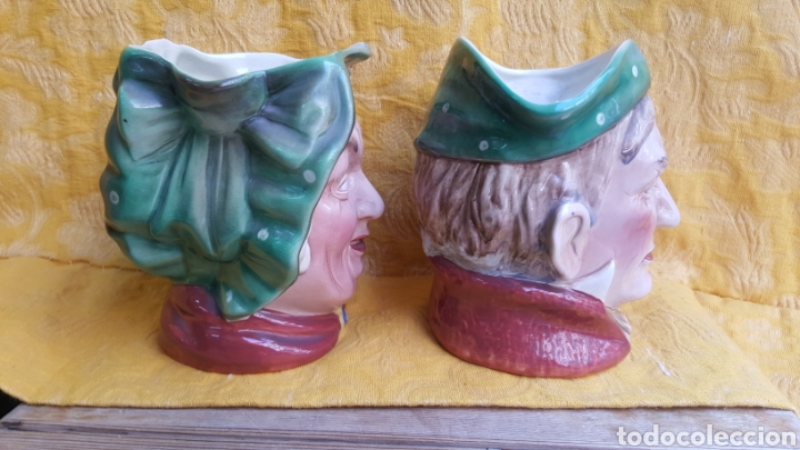 Antig&uuml;edades: PAREJA DE JARRAS BESWICK - Foto 4