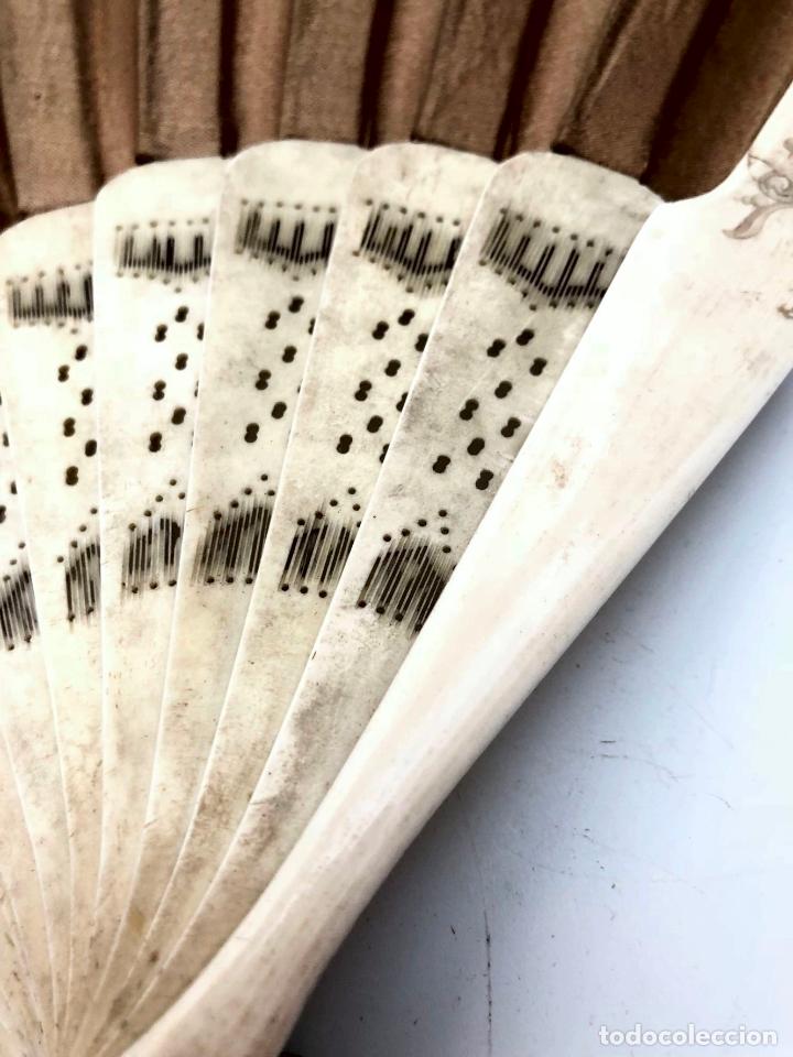 Antig&uuml;edades: DOS ABANICOS PARA RESTAURAR - S. XIX - Foto 10