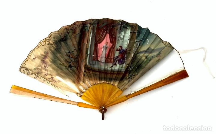 Antig&uuml;edades: DOS ABANICOS PARA RESTAURAR - S. XIX - Foto 11