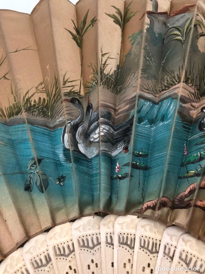 Antig&uuml;edades: DOS ABANICOS PARA RESTAURAR - S. XIX - Foto 16