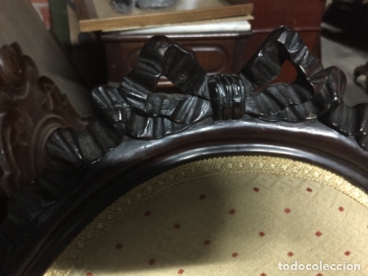 Antig&uuml;edades: Pareja de sillas Napoleon III - Foto 5