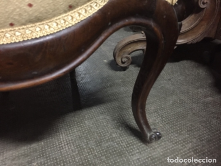 Antig&uuml;edades: Pareja de sillas Napoleon III - Foto 8