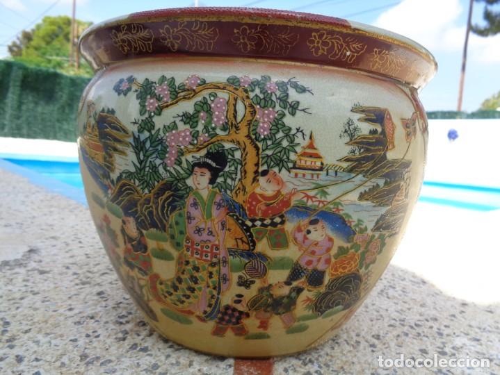 Antig&uuml;edades: BONITO MACETERO ANTIGUO - Foto 16