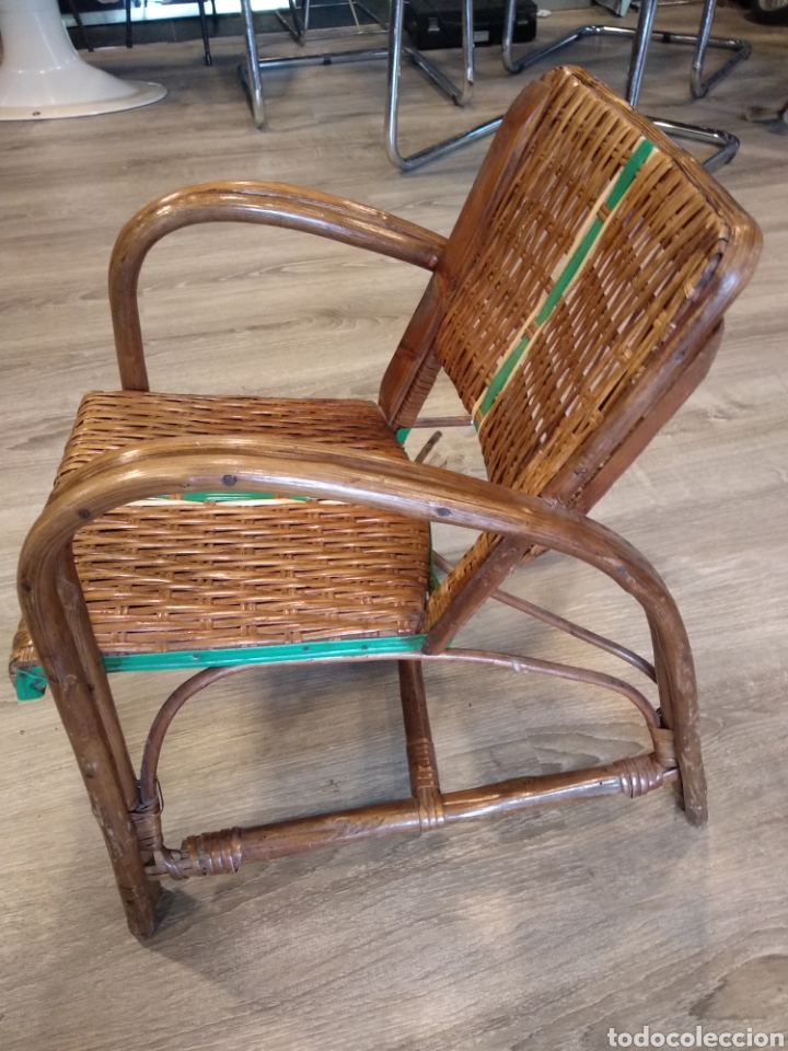 Antig&uuml;edades: Silla ni&ntilde;o, ni&ntilde;a - Foto 1