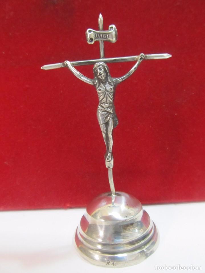 Antig&uuml;edades: CRUZ DE PLATA - MEDIDA 10 cm. - Foto 1