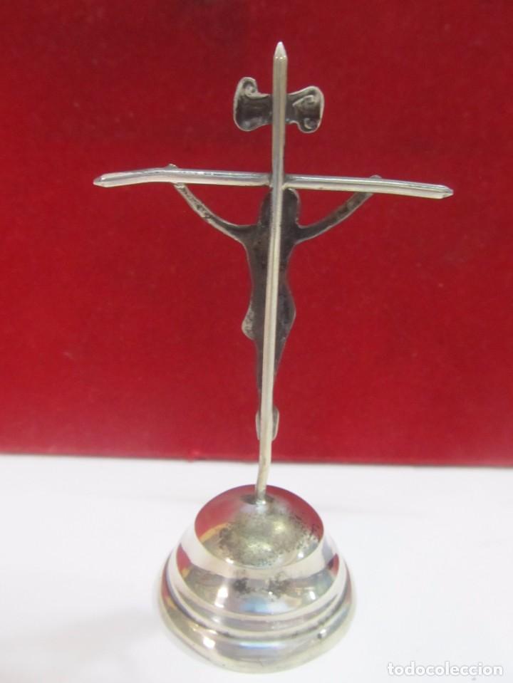 Antig&uuml;edades: CRUZ DE PLATA - MEDIDA 10 cm. - Foto 2