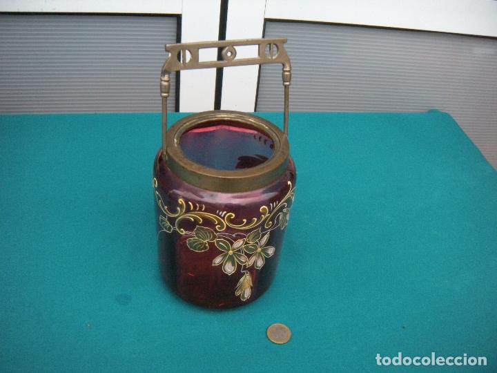 Antig&uuml;edades: ANTIGUO RECIPIENTE MODERN&Iacute;STA - Foto 3
